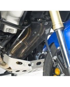 R&G Racing Black Downpipe Grill For 2010-2012 Yamaha Super Tenere XTZ1200First Edition