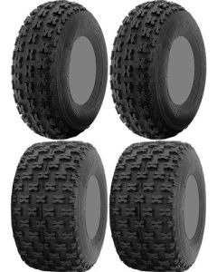 Four 4 ITP Holeshot ATV Tires Set 2 Front 21x7-10 & 2 Rear 20x11-10