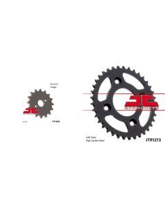 Front and Rear Steel Sprocket Kit for OffRoad HONDA CRF50F 2004-2015