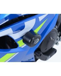 R&G Racing Black Aero Style Crash Protection Bobbins For 2017-2020 Suzuki GSXR1000