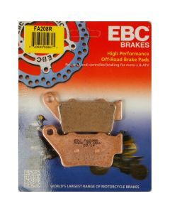 EBC R Series Sintered Brake Pad - Rear FA208R for KTM 625 SMC 2005-2006