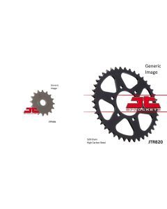JT SPROCKETS Front and Rear Steel Sprocket Kit for OffRoad SUZUKI SP250 1985