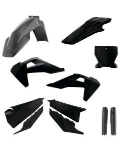 Acerbis Black Full Plastic Kit for Husqvarna - 2726550001