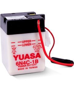 Yuasa Conventional 6N4C1B 6 Volt Battery YUAM26C4B