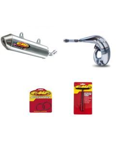 Fatty Exhaust Pipe Powercore 2 Silencer & O-Ring Kit for KTM 250 SX 2011-2014