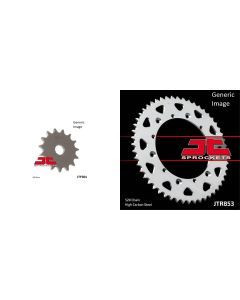 Front and Rear Steel Sprocket Kit for OffRoad YAMAHA YZ125 1991-1992