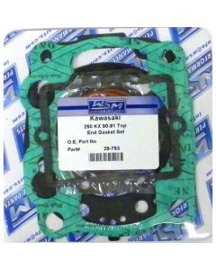 WSM Top End Gasket Kit For Kawasaki 250 KX 90-91 29-753