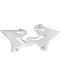 Acerbis White Radiator Shrouds for Yamaha - 2402980002