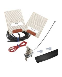 SYMTEC 210019MT Motorcycle Grip Warmer Kit With Metal Toggle Switch