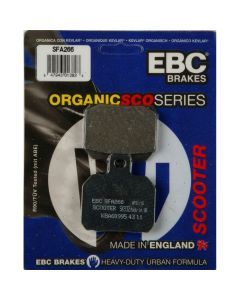 EBC 1 Pair Premium SFA Organic OE Replacement Brake Pads MPN SFA266