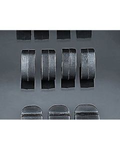 KURYAKYN BLACK REPLACEMENT PADS FOR SMALL TRIDENT OR ISO PAGS SET OF 8 8009
