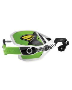 Cycra Probend Ultra CRM Handguard 7/8" Clamp White/Green - 1CYC-7407-72X