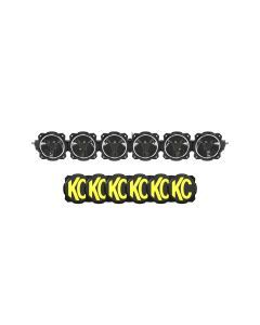 KC HiLiTES Bronco Bumper Mounted 39" Gravity Titan LED Light Bar - 6-Light