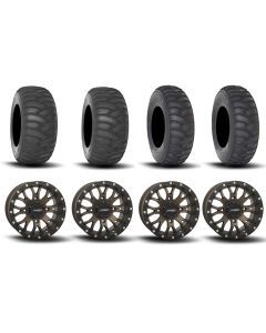 System 3 ST-3 Simulated Beadlock Bronze 15" Wheels And SS360 Sand/Snow Tires [32x10-15] ,[32x12-15]