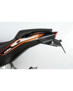R&G Racing Black Tail Tidy License Plate Holder For 2011-2016 KTM 125 Duke