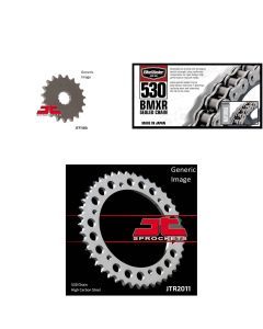 530 BMXR Chain Nat,Front & Rear Sprocket Kit TRIUMPH 955 T595 Daytona 1997-1999