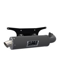 HMF Muffler Polaris RZR Turbo R 22-25 Gun Metal Titan-SS Slip On Exhaust