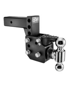 B&W Tow & Stow  Combination Pintle / Ball Mount for 2-1/2 Inch Receivers - Up to 6-1/2 Inch Drop