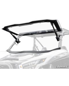 SuperATV Kawasaki Teryx KRX 1000 MaxDrive Power Flip Windshield PFWS-K-KRX-70