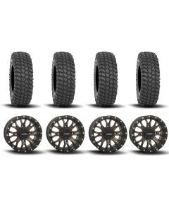 System 3 ST-3 Simulated Beadlock Bronze 18" Wheels And XCR350 Tires [36x10R-18]