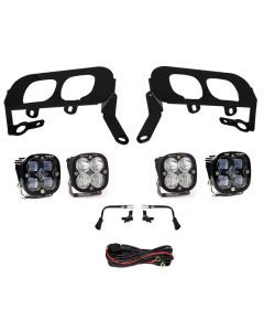 Baja Designs Fog Pocket Light Kit Dual Squadron SAE / Sport Series Driving/Combo Pattern Clear Lens 447530