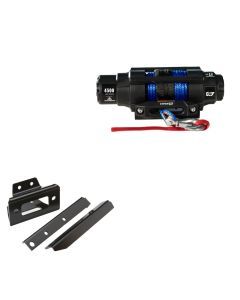Viper 4500lbs V3 Winch Blue Rope With Mount For Polaris RZR 4 800 2010-2014