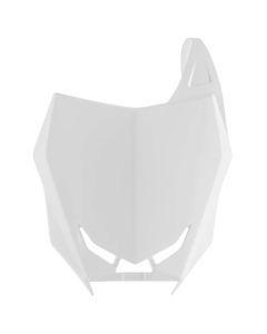 Acerbis White Front Number Plate for Suzuki - 2686480002