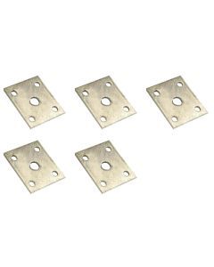Set of 5 Axle Tie PlatE-Flat Galv