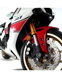 R&G Racing Black Fork Protectors For 2018-2024 Yamaha MT-10