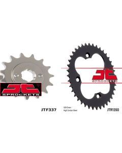 Front & Rear Sprocket Kit for HONDA TRX250 R 86-87 JT Sprockets