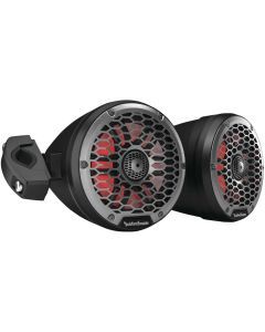 Rockford Fosgate Element Ready 6.5" Moto Can Speakers Black M2WL-65MB