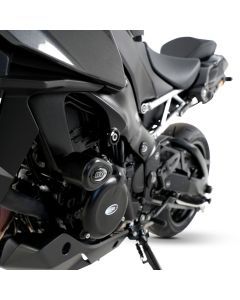 R&G Racing Black Aero Style Crash Protection Bobbins For 2021-2024 Suzuki GSX-S 950