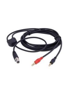 Rugged Radios Music Input and Audio Record Connect Cable for Intercom AUX Port CS-MUSIC-REC