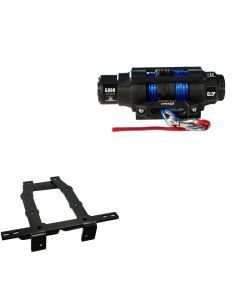 Viper 6000lbs V3 Winch Blue Rope With Mount For Honda Foreman 500 2012-2013