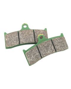 EBC Brake Pad for Performance Machine and Hawg Halters Calipers For Kawasaki ZX750 Ninja ZX-7RR 1996-1999 Organic