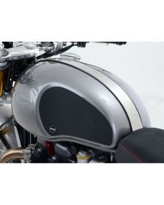 R&G Racing Black Tank Traction Grip For 2016-2018 Triumph Thruxton 1200 R