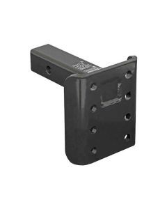 2 Inch Shank Pintle Hitch Mounting Plate - 3 Position, 9 Inch Shank - 17,000 lbs. Tow Capacity