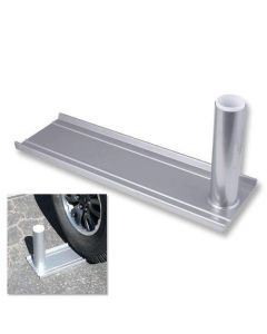 Rugged Radios Aluminum Wheel Stand for Base Camp Telescoping Flag Poles RV-STAND