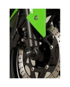 R&G Racing Black Fork Protectors For 2008-2024 Kawasaki Ninja 250 FP0129BK