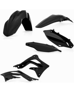 Acerbis Black Standard Plastic Kit for Kawasaki - 2314190001