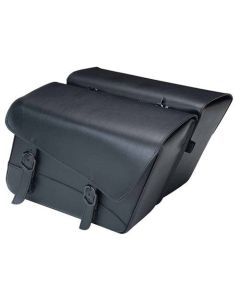 Dowco - 59589-00 - Black Jack Large Slant Saddlebag, 16in. x 11in. x 6.5in.