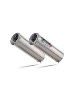 GPR M3 Inox Double Slip-on Exhaust For Honda VTR1000 Sp-1 RC51 2000-2001