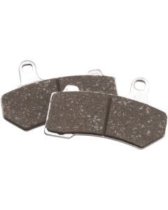 EBC V-Pad with Chromed Backing Plate Semi-Sintered Rear - FA409VLD