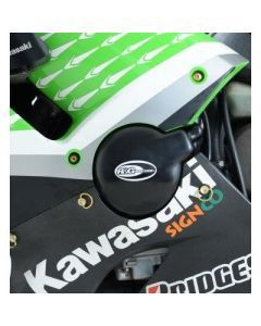 R&G Racing Black Engine Case Cover LHS For 2005-2006 Kawasaki Ninja ZX6R ZX636C