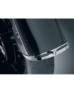 KURYAKYN CHROME FRONT FENDER TIP FOR 1990-2017 HARLEY FLSTF/B FAT BOYS EACH 9013