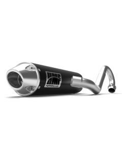 HMF Muffler Kawasaki Brute Force 750 15-24 Black Performance 3/4 Exhaust Euro End Cap