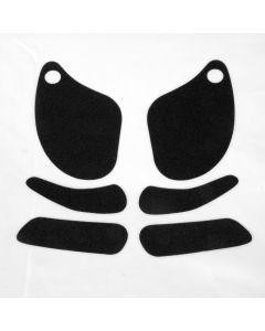 R&G Racing Black Tank Traction Grips For 2005-2006 Kawasaki Ninja ZX6R ZX636C