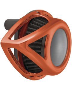 Arlen Ness Clear Tear Sucker Orange Air Cleaner 600-002