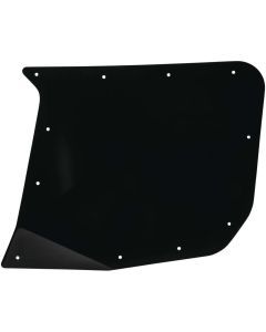 DragonFire Racing Door Skins Rear Passenger Black - 07-1950-1012-PC
