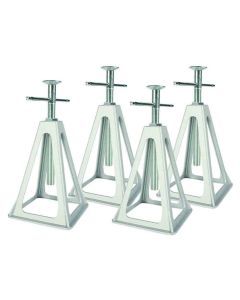 Aluminum RV Stack Jack Stands - 6,000 lbs. Capacity - 4 Pack
